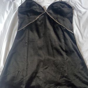 Fashion Nova Chain Satin Dress